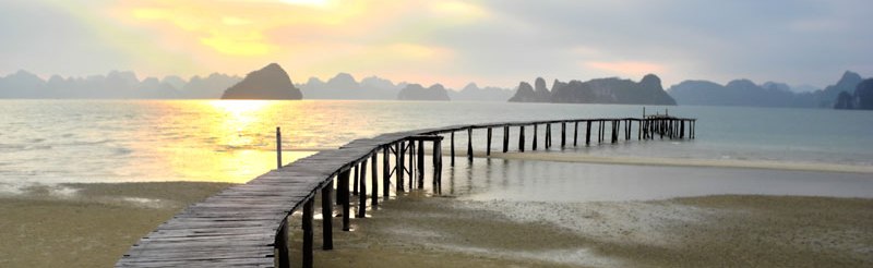 Background image of pier